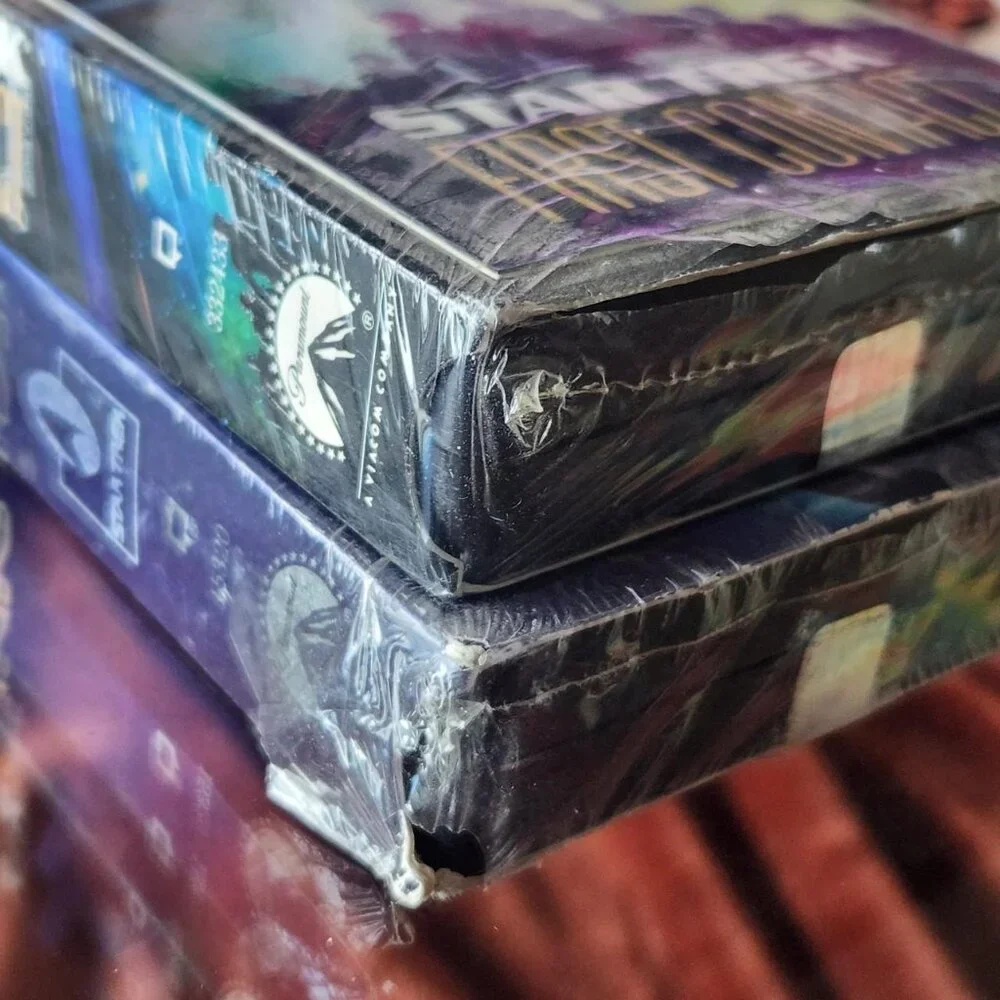 SEALED Star Trek: First Contact & Generations Lenticular VHS Lot. READ.